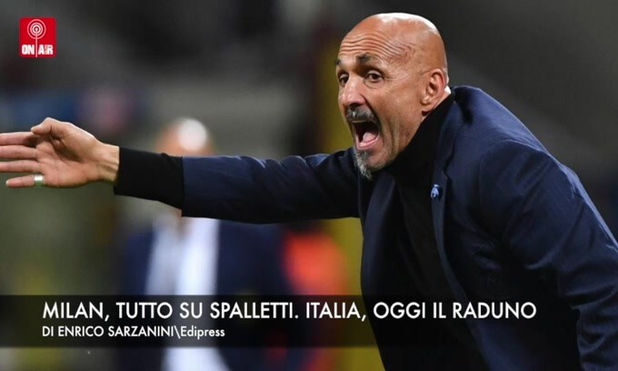 Milan, tutto su Spalletti. Italia, oggi il raduno