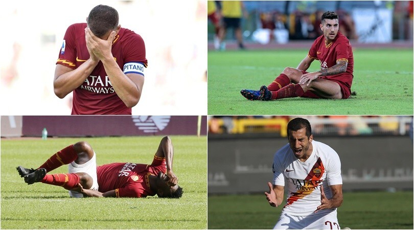 Roma, quanti infortuni! Con Dzeko e Diawara sono 12 in stagione