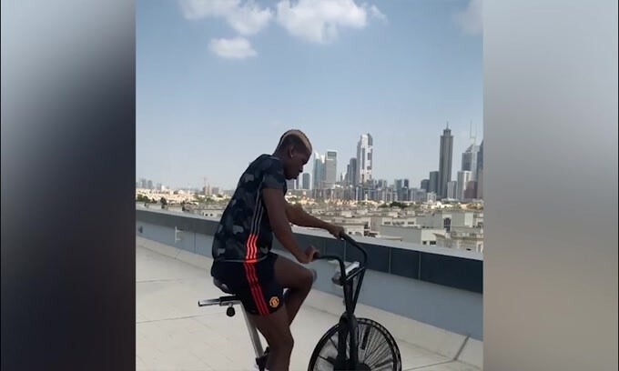 Pogba, riabilitazione a Dubai
