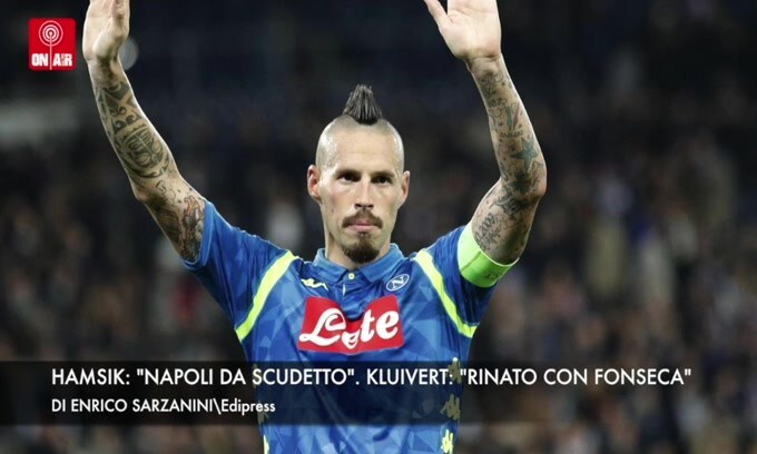Hamsik: “Napoli da scudetto”. Kluivert: “Fonseca ideale per me”
