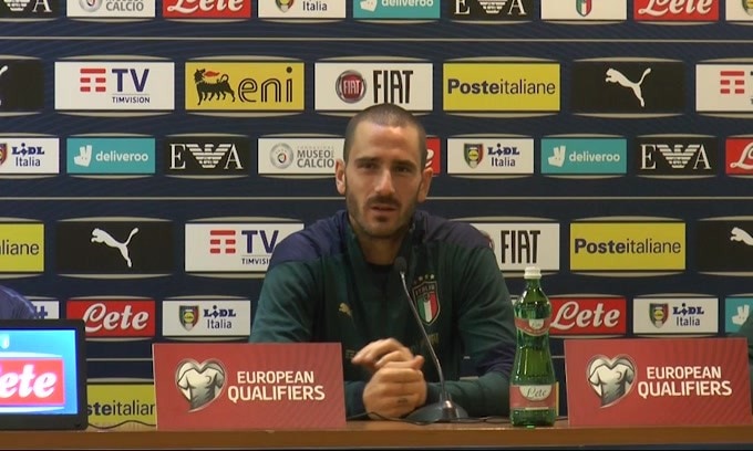 Bonucci: "100 in Nazionale? Dipende dal mister"