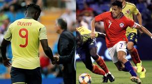 Infortunio per Zapata e Sanchez in Colombia-Cile