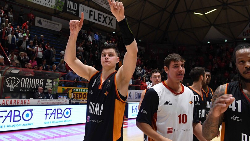 Serie A, la Virtus Roma sbanca Pistoia