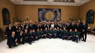 La Nazionale ricevuta da Papa Francesco in Vaticano: ecco tutte le foto