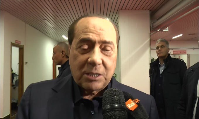 Berlusconi: "Inter e Juve stanno giocando bene a fasi alterne"