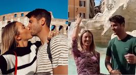 Alice Campello e Alvaro Morata, weekend d'amore a Roma