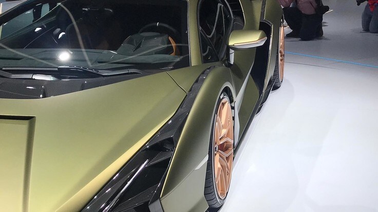 Lamborghini Sian Al Salone Di Francoforte Scatti