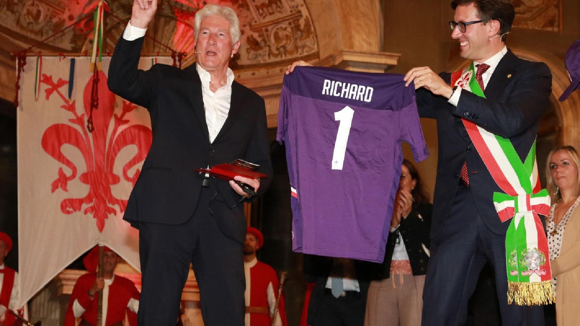La Fiorentina mette a segno un grande colpo: è Richard Gere!