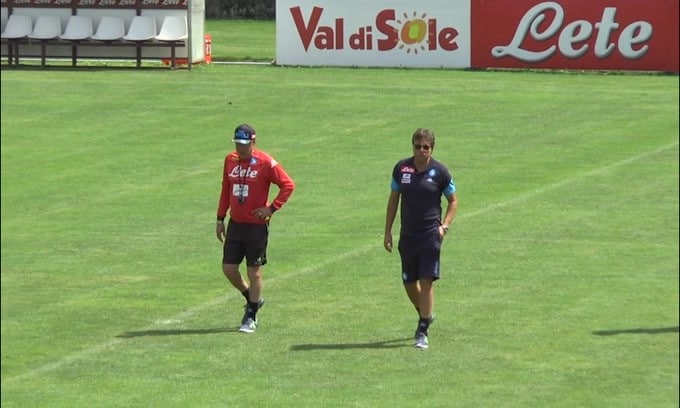Raiola a Castelvolturno per Insigne