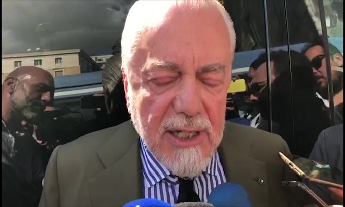 De Laurentiis ad Insigne: "Devi sorridere"