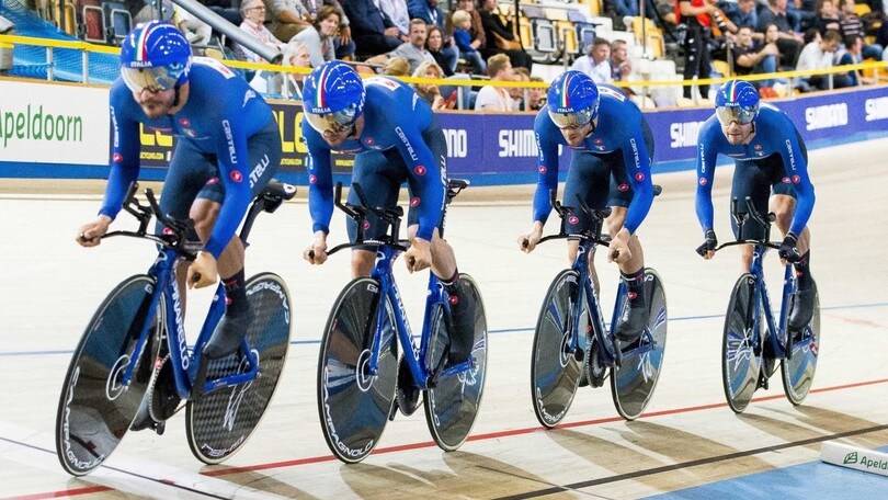Europei su pista, Italia d'argento nell'inseguimento a squadre