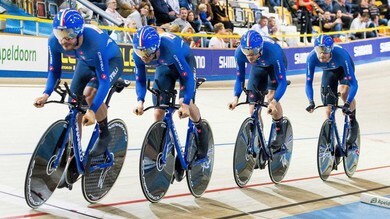 Europei su pista, Italia d'argento nell'inseguimento a squadre