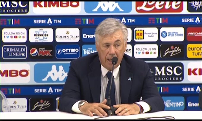 Ancelotti: "Non ci dobbiamo scandalizzare se mettiamo la palla lunga"