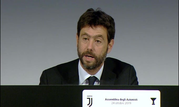 Agnelli: "Juve leader in Italia e competitiva in Europa"