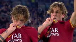 Zaniolo, bacio allo stemma e amore per la Roma