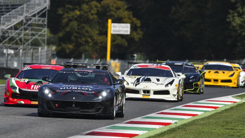 Al Mugello Ferrari e Hublot festeggiano le Finali Mondiali