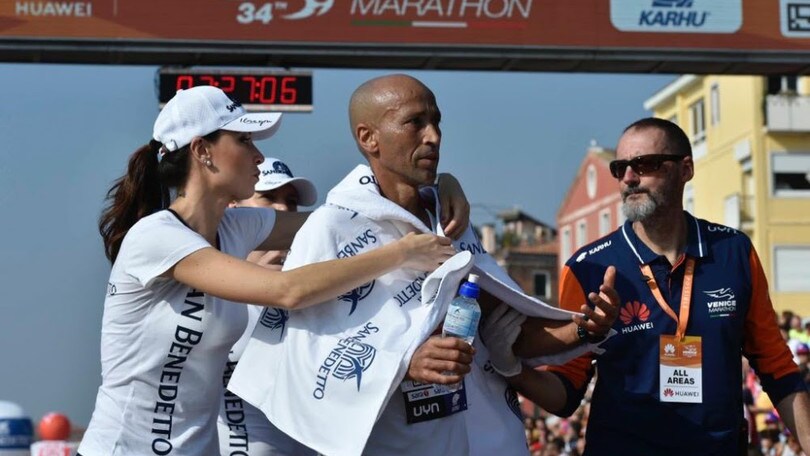 Said Boudalia che grinta! Nuovo primato italiano alla Venicemarathon