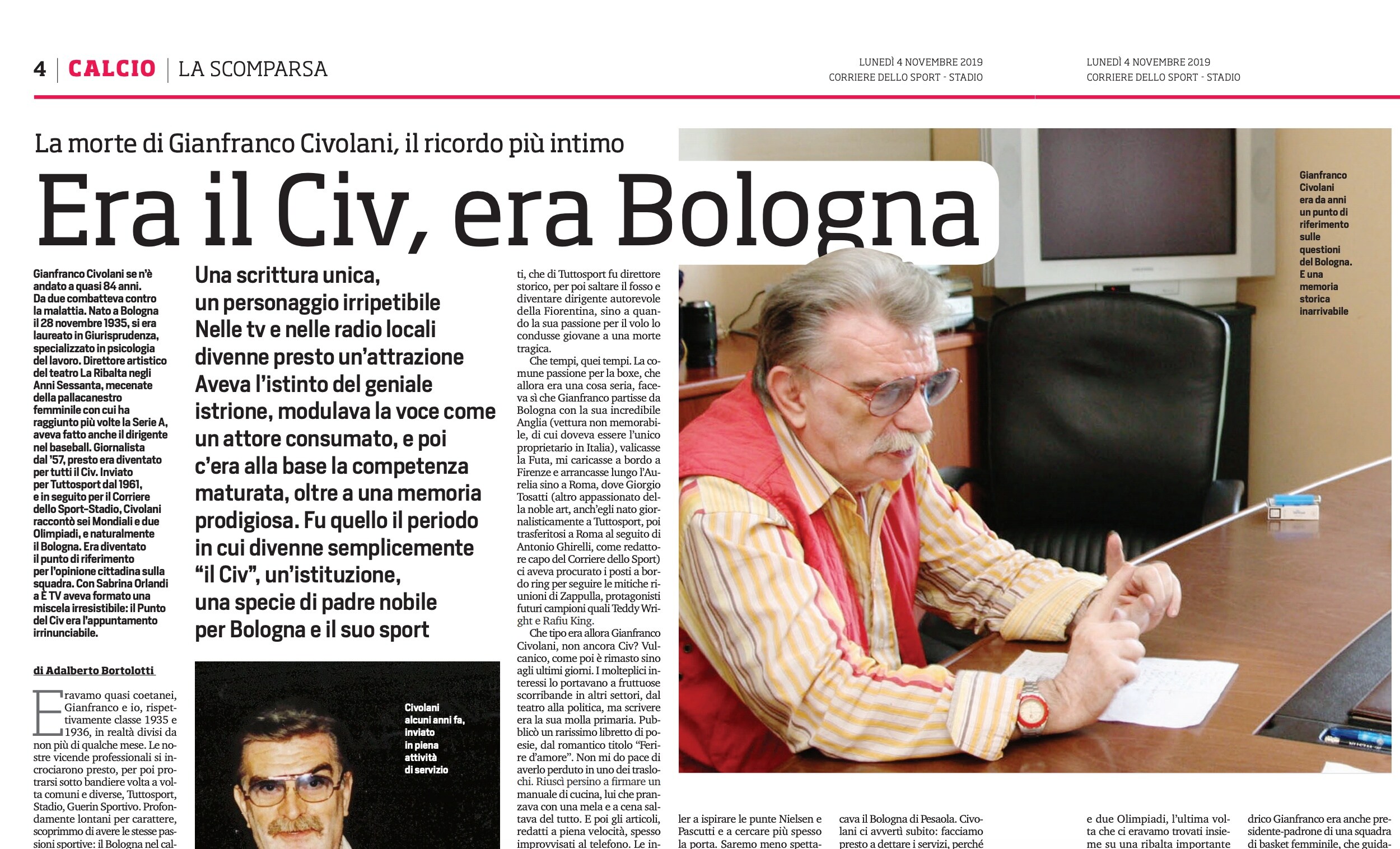 Era il Civ, era Bologna