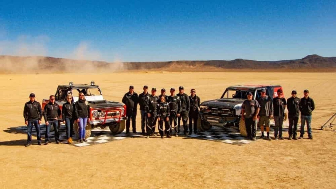 Ford Bronco R, le foto della versione da corsa