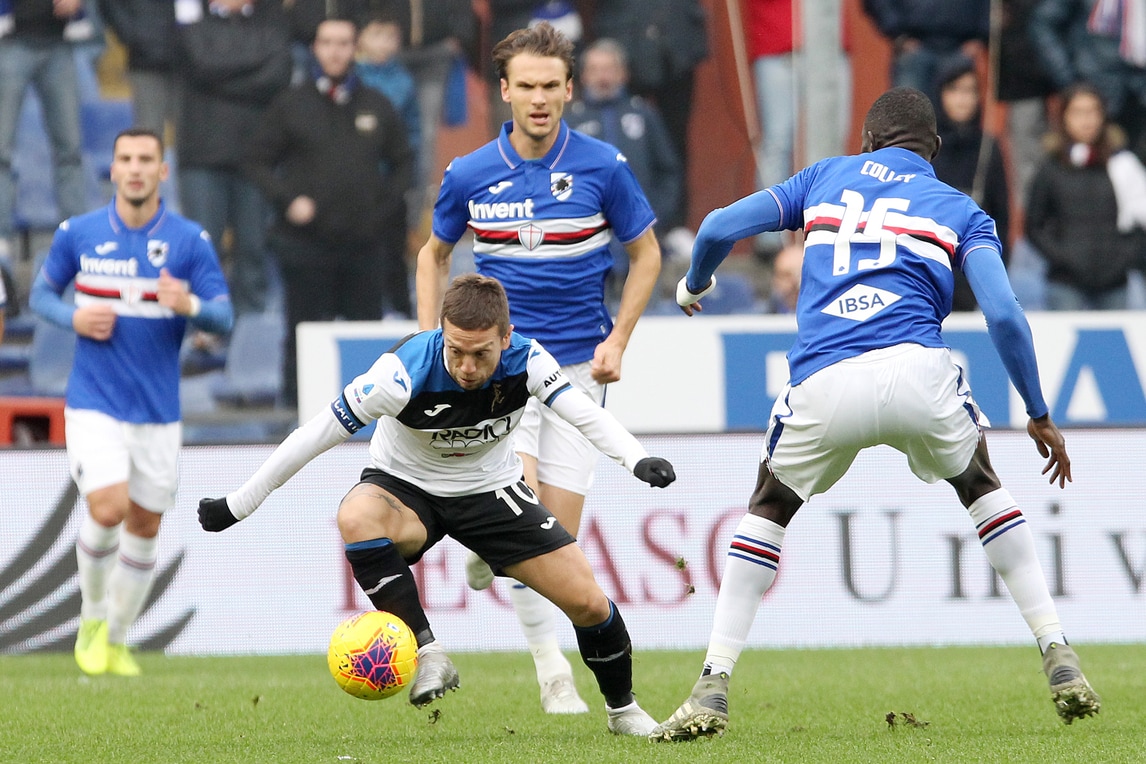 L'Atalanta frena con la Samp, sorridono Lazio e Roma