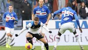 L'Atalanta frena con la Samp, sorridono Lazio e Roma
