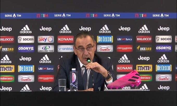 Sarri: "Se confermato Cr7 via prima ci sarà un confronto con la squadra"