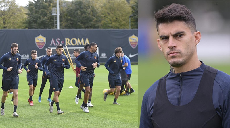 Roma, Perotti leader in allenamento durante la sosta