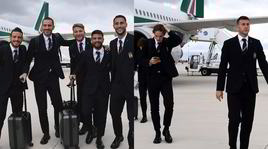 L'Italia è a Palermo: ecco l'arrivo della Nazionale