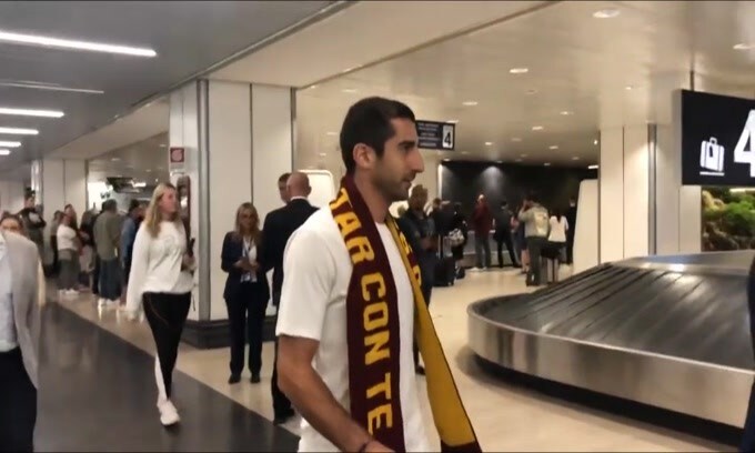 Roma, Mkhitaryan non vuole fare il turista