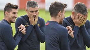 Roma, battute in allenamento: Pellegrini scherza, Kolarov si nasconde