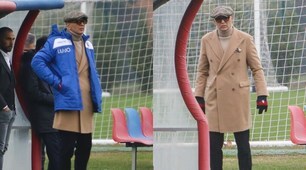 Bologna, ecco Mihajlovic: Sinisa segue l'allenamento