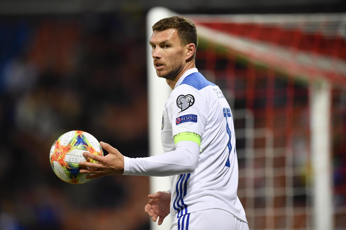 Inter, Dzeko out nel match tra Bosnia e Finlandia