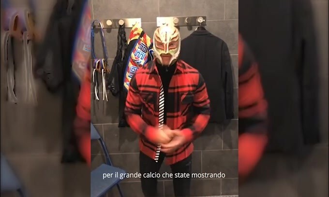 Rey Misterio saluta Milinkovic: "Grande Sergente"