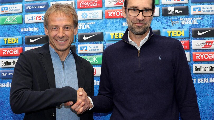 Klinsmann nuovo tecnico dell'Hertha Berlino: è ufficiale