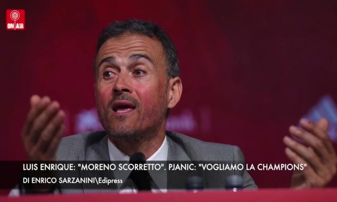 Luis Enrique: “Moreno sleale”. Pjanic: “Vogliamo la Champions”
