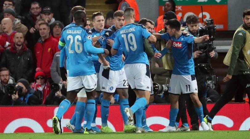 Liverpool-Napoli, 1-1 d’oro ad Anfield: contro il Genk basterà un punto