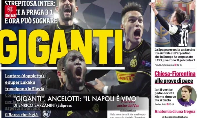 “Giganti”. Ancelotti: “Il Napoli è vivo”