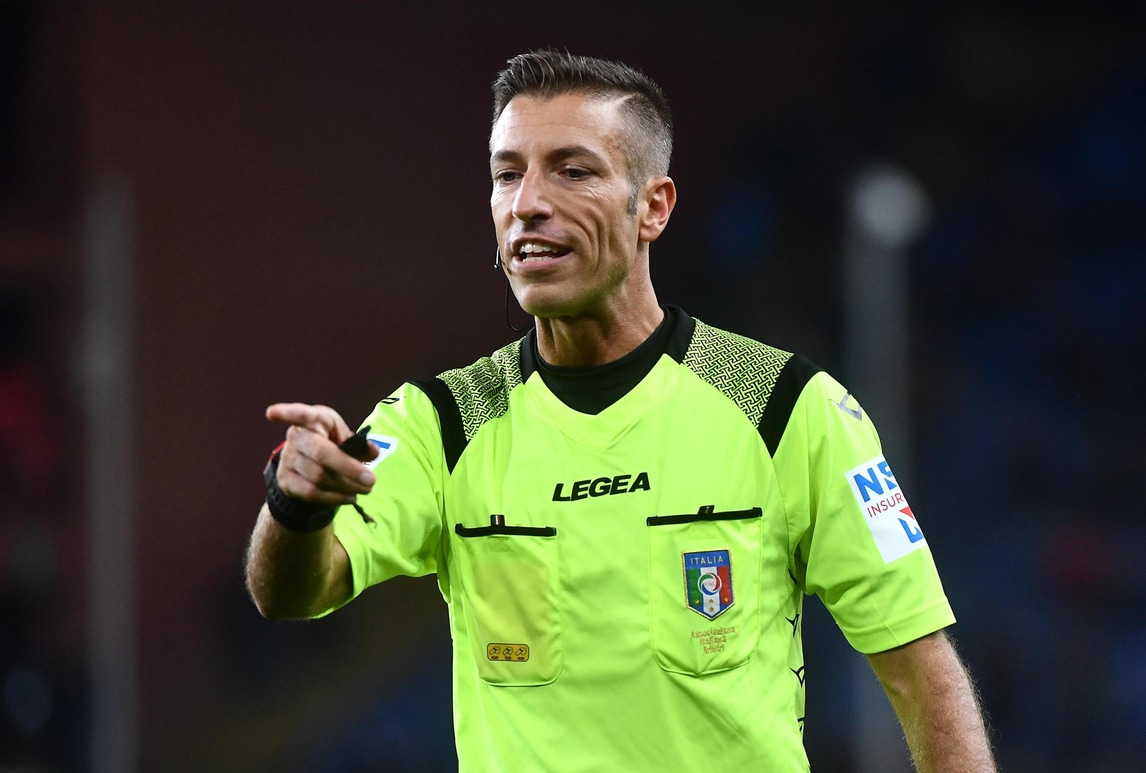 Arbitri di A, Inter-Napoli a Massa. Roma-Torino: Abisso