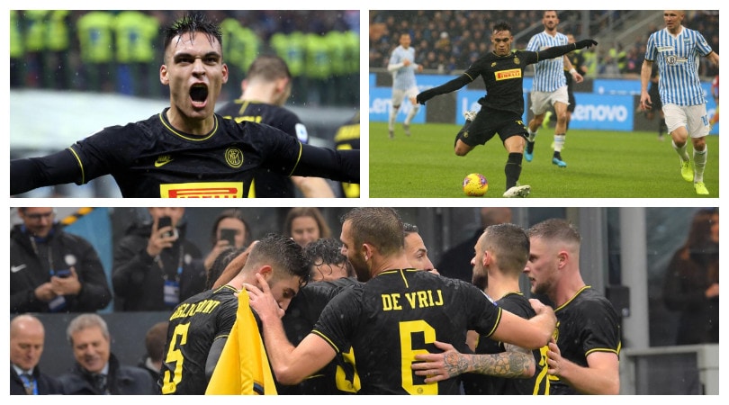 Sorpasso Inter. Lautaro Martinez protagonista contro la Spal