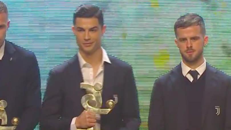 Galà del Calcio Aic: Ronaldo miglior giocatore dell'anno