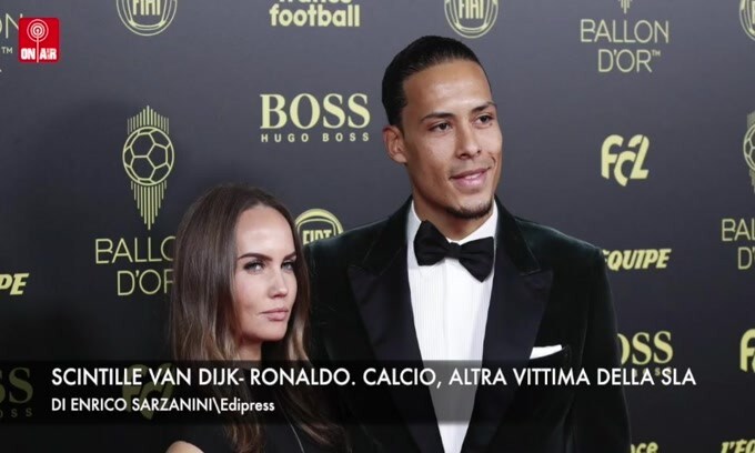 Scintille Van Dijk-Ronaldo. Calcio, altra vittima della Sla