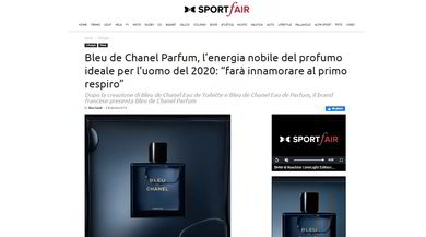 Bleu de Chanel lancia SportFair 2.0: l&rsquo;incontro perfetto tra sport, lifestyle e luxury trends