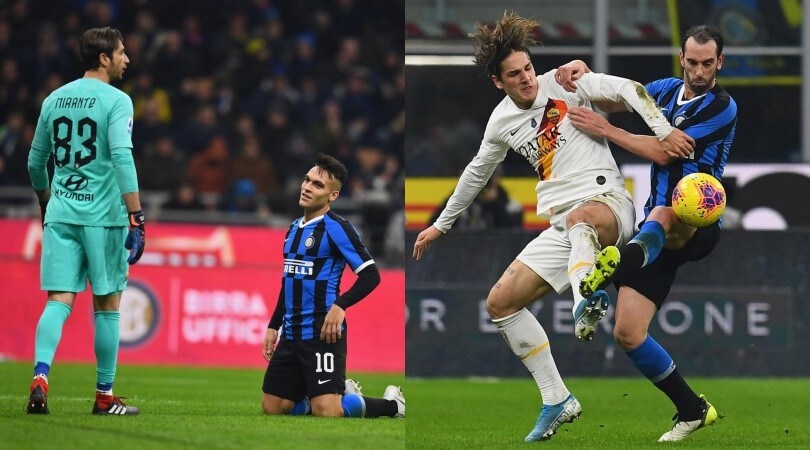Roma, super Mirante frena l’Inter: 0-0 a San Siro