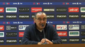 Sarri: "Il livello del campionato è cresciuto. Sulla Lazio..."