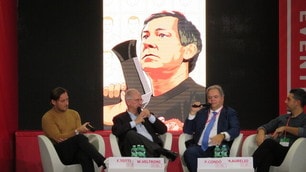 Totti alla presentazione del libro di Paolo Condò