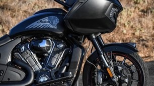 La Indian Challenger con i Pneumatici Metzeler Cruisetec : FOTO