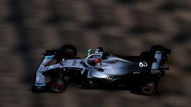 F1: ad Abu Dhabi Russell in pista con gomme da 18