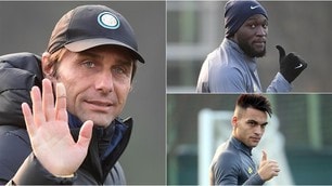 Inter-Barcellona, Conte carica Lukaku e Lautaro: in ballo gli ottavi di Champions