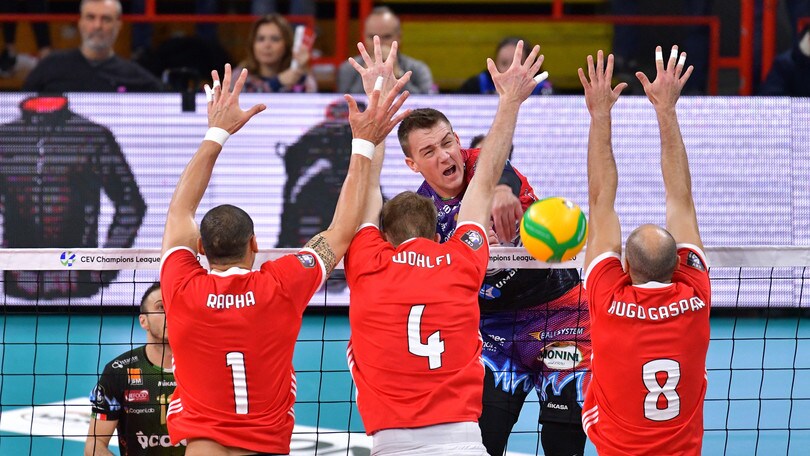 Champions League: in campo Perugia, Civitanova e Trento