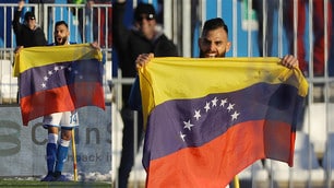 Brescia, primo gol in Serie A per Chancellor e spunta la bandiera del Venezuela